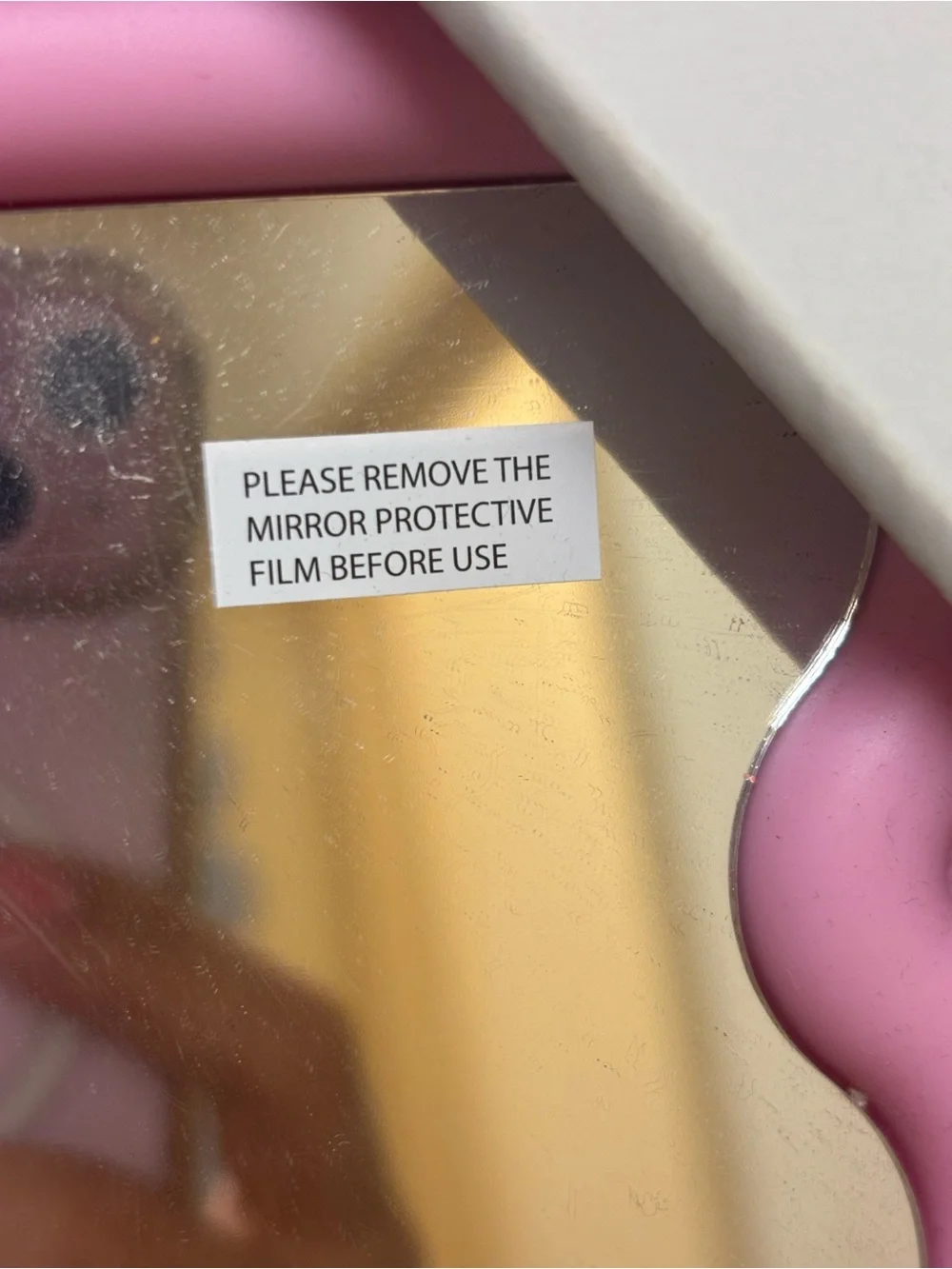 trueliving Pink LED Mirror